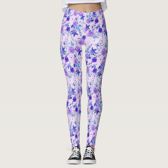 Leggings Motif floral  (Devant)