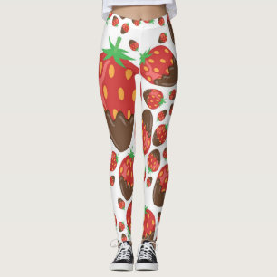 Leggings Motif fraise