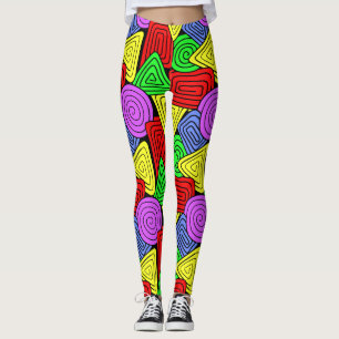 Leggings Motif Geo