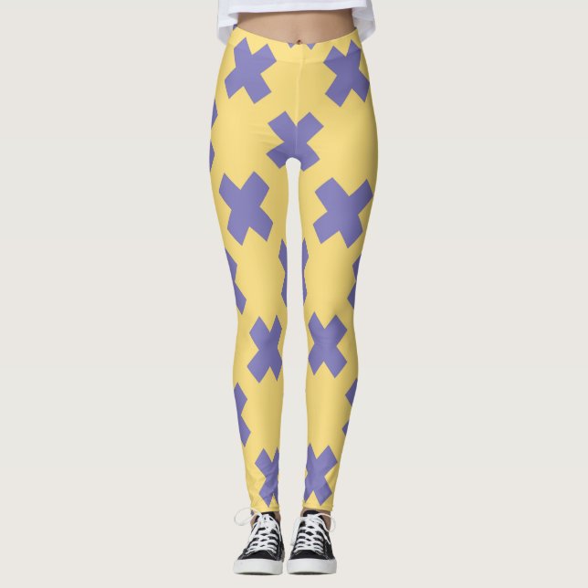 Leggings Motif géométrique 18 (Devant)
