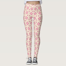 Motif géométrique en treillis rose