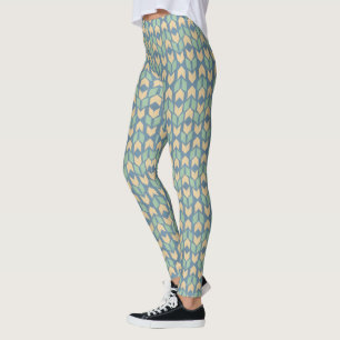 Leggings Motif géométrique extérieur de flèche d'étape   de