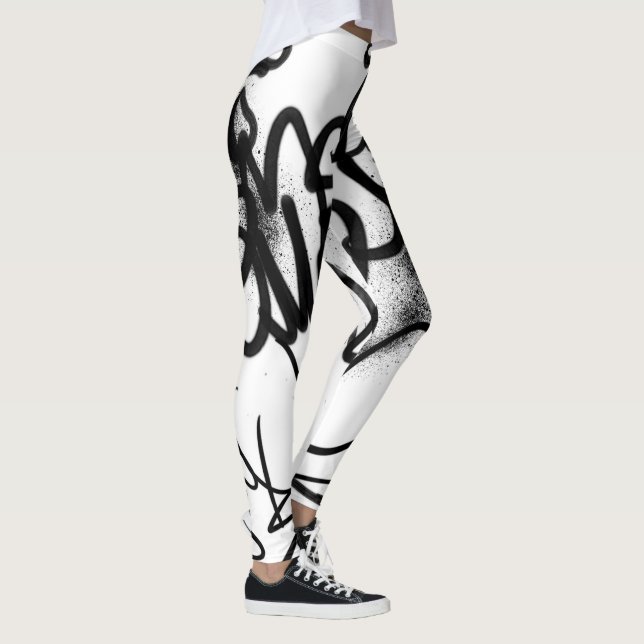Leggings Motif Graffiti (Droite)
