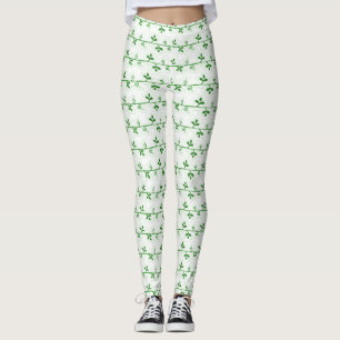 Leggings Motif graphique Floral sans joint