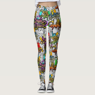 Leggings Motif Hip hop