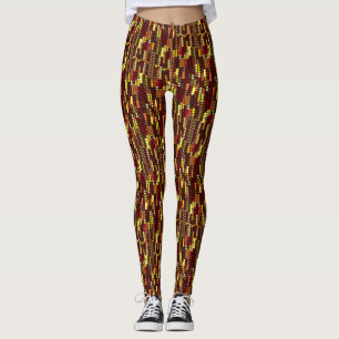 Leggings Motif indien de maïs pour l'automne