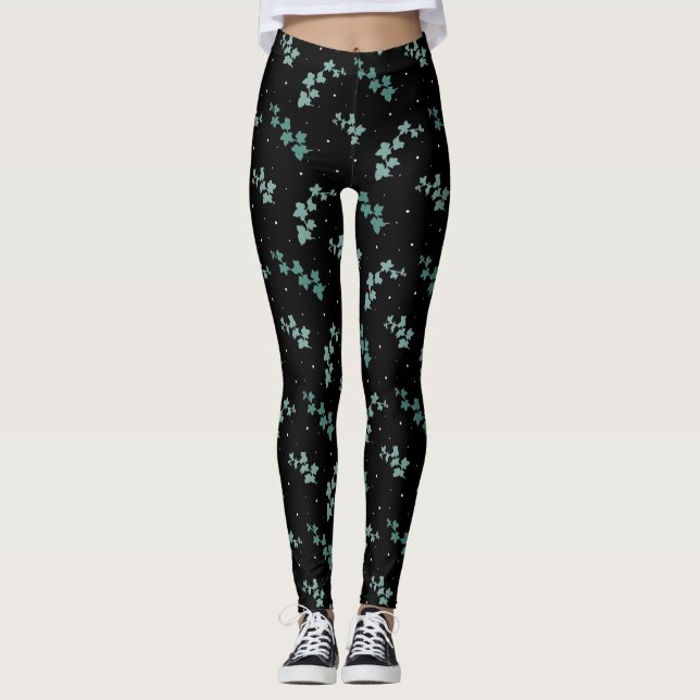 Leggings Motif Ivy sans faille (Devant)