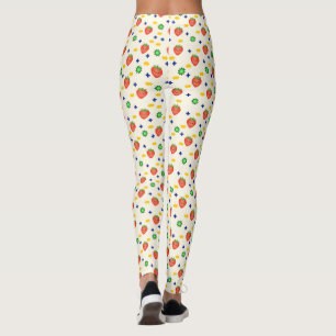 Leggings Motif joli de fraise