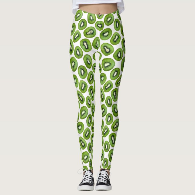 Leggings Motif Kiwi (Devant)