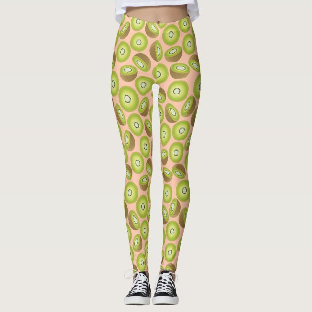 Leggings Motif Kiwi coupé (Devant)