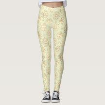 Motif Mandala Floral Or Luxueux Élégant