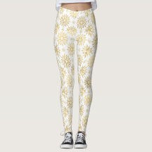 Motif Mandala Floral Or Luxueux Élégant