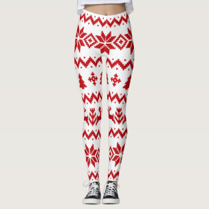 Leggings Motif moche Noël