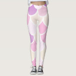 Leggings Motif moderne couleur sirène rose<br><div class="desc">Motif moderne couleur sirène rose</div>