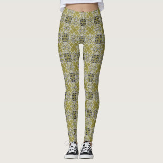Leggings Motif moderne de la peau de léopard #4