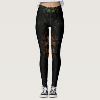 Leggings Motif moderne de la peau de léopard #9