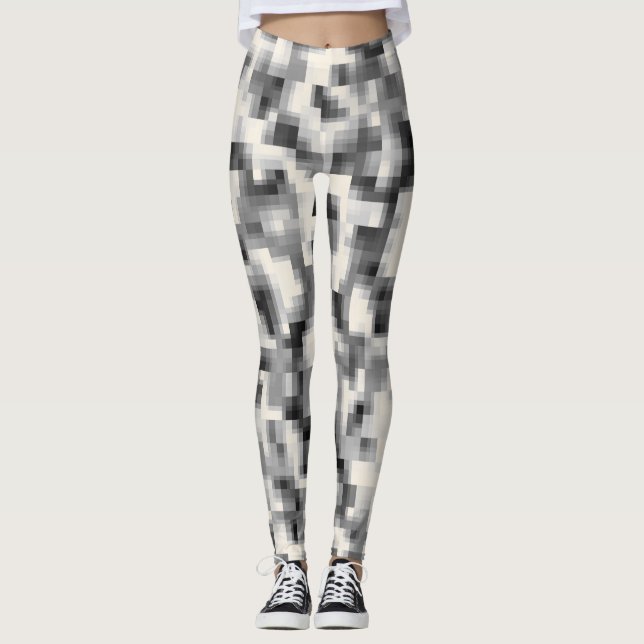 Leggings Motif mosaïque (Devant)
