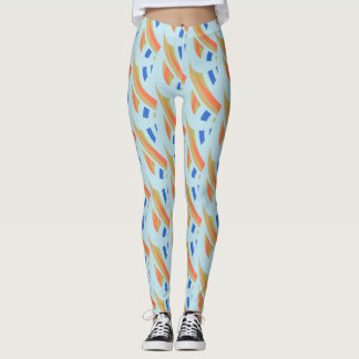 Leggings Motif mosaïque Abstrait #2