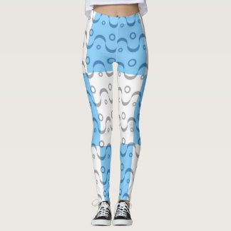 Leggings Motif n° 10 de couleur rétro Cinquante