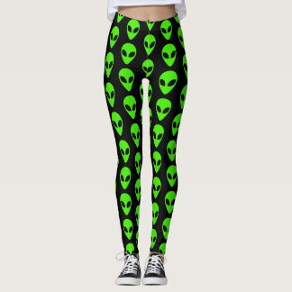 Leggings Motif OVNI Alien