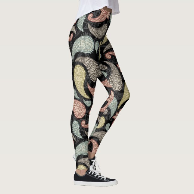 Leggings Motif Paisley  (Droite)