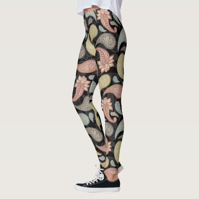 Leggings Motif Paisley  (Gauche)