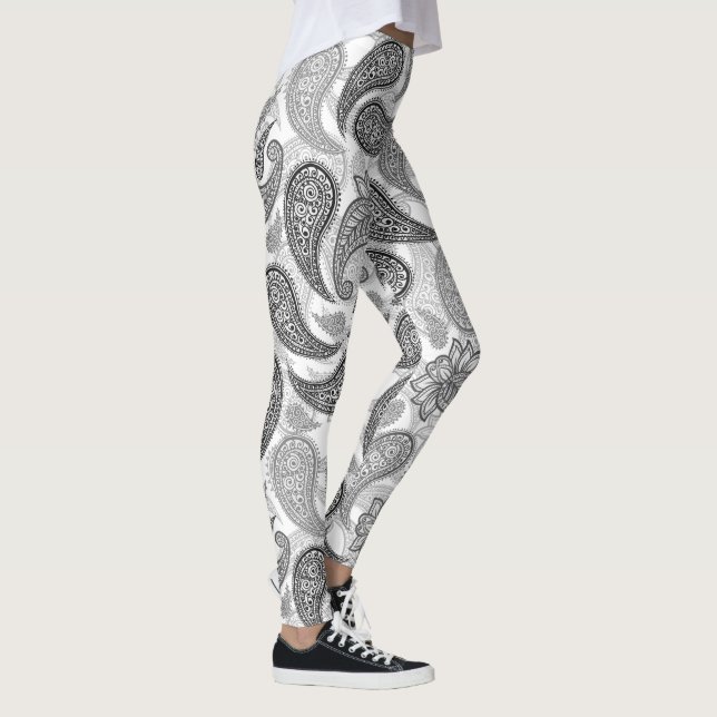 Leggings Motif Paisley  (Droite)