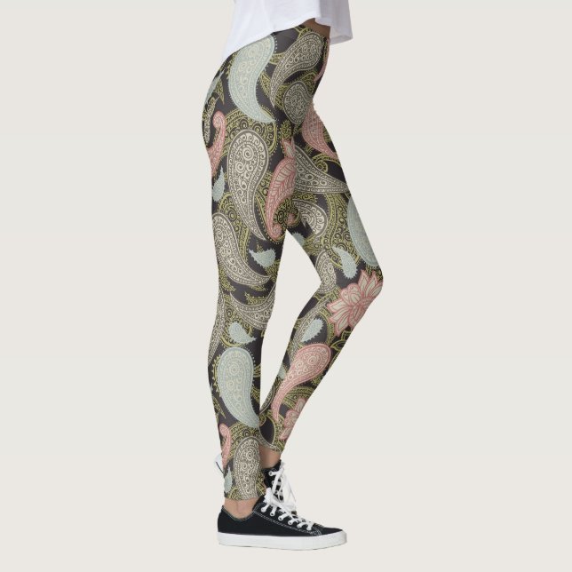 Leggings Motif Paisley  (Droite)