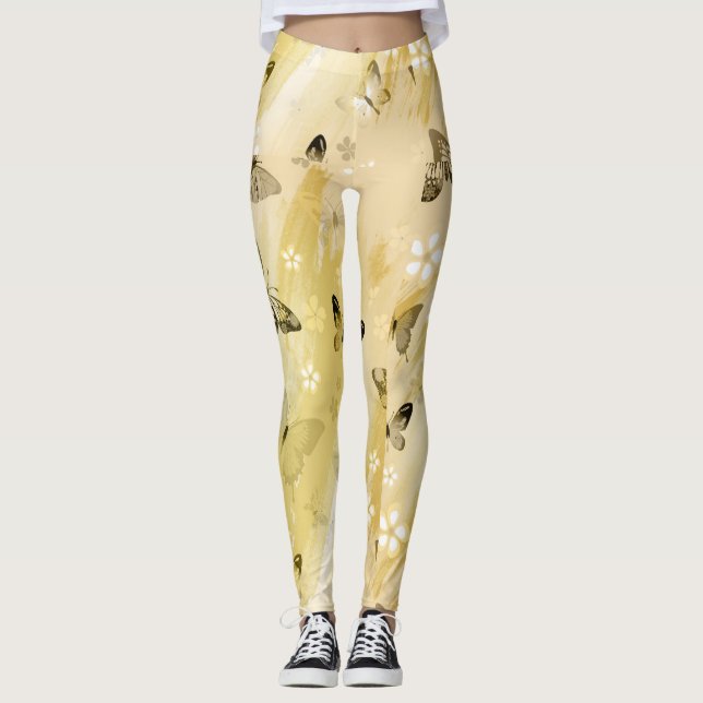 Leggings Motif papillon 10 (Devant)