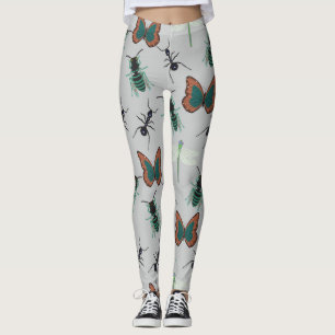 Leggings Motif papillon coloré