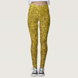 Leggings Motif Parties scintillant or<br><div class="desc">C’est la beauté et la richesse de l’or luxueux dans un motif texturé de poussière d’or glittère. Offre un look de fête chic et joli de luxe qui vous permet de briller. Note : Il s’agit d’une image,  et non d’un véritable métal doré sur le produit.</div>