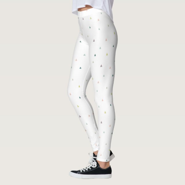 Leggings Motif Pastel Triangle (Gauche)