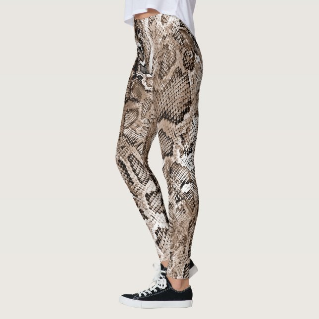 Leggings Motif Peau de Serpent  (Gauche)
