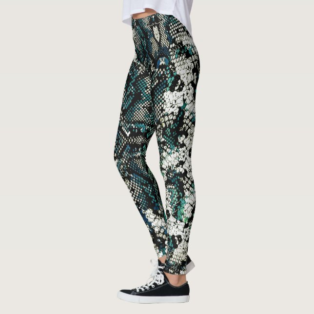 Leggings Motif Peau de Serpent  (Gauche)