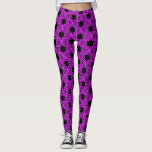 Leggings Motif polysquelette sur l'athlétisme féminin viole<br><div class="desc">Le Motif Polyskelion sur Purple Women's Athletic Leggings sont les pattes parfaites pour l'usure quotidienne,  avec un design motif étoilé contre un arrière - plan violet.</div>