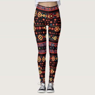 Leggings Motif populaire coloré