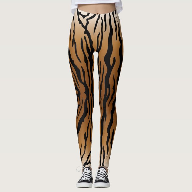 Leggings motif poster de animal (Devant)
