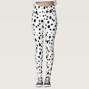 Leggings Motif Poster de animal moderne chic dalmate