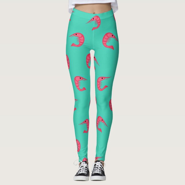 Leggings Motif Prawns (Devant)