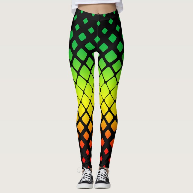 Leggings Motif Rasta (Devant)