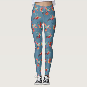 Leggings Motif Rétro Hummingbird 2