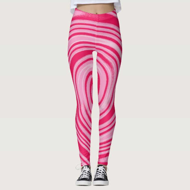 Leggings Motif rose (Devant)