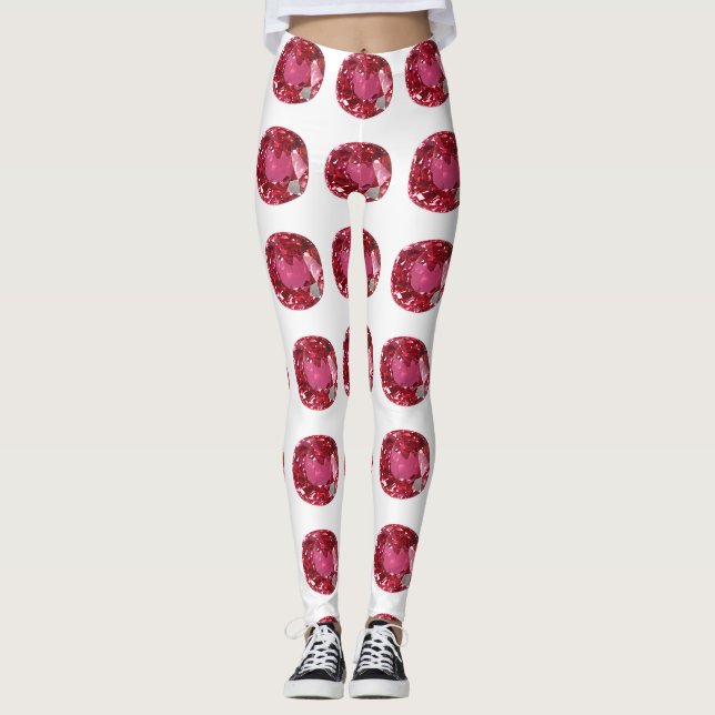 Leggings Motif rose (Devant)