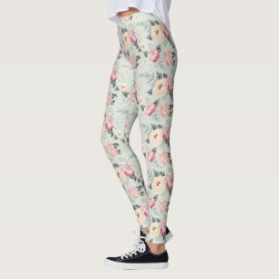 Leggings Motif rose Rose Garden