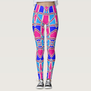 Leggings Motif sans couture multicolore "Ratti_Creative_Art