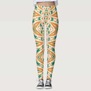 Leggings Motif sans couture multicolore "Ratti_Creative_Art