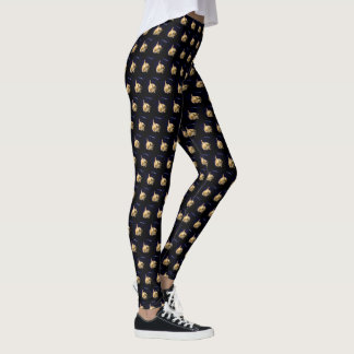 Leggings Motif Sea Snail Shell