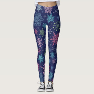 Leggings Motif Snowflake