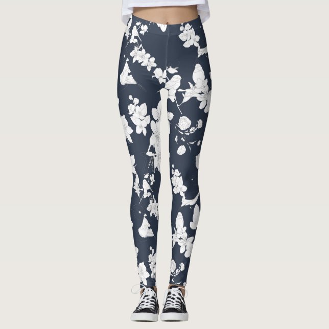 Leggings Motif source d'art en ligne (Devant)