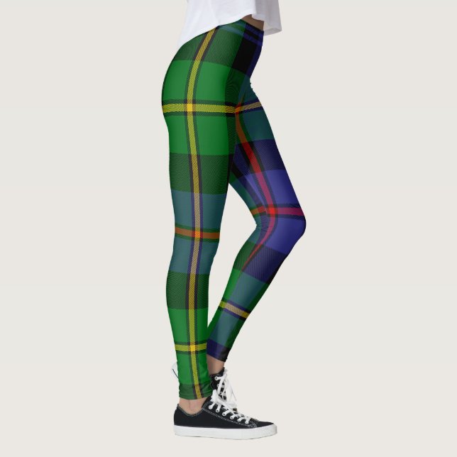 Leggings Motif Tartan Écossais (Droite)